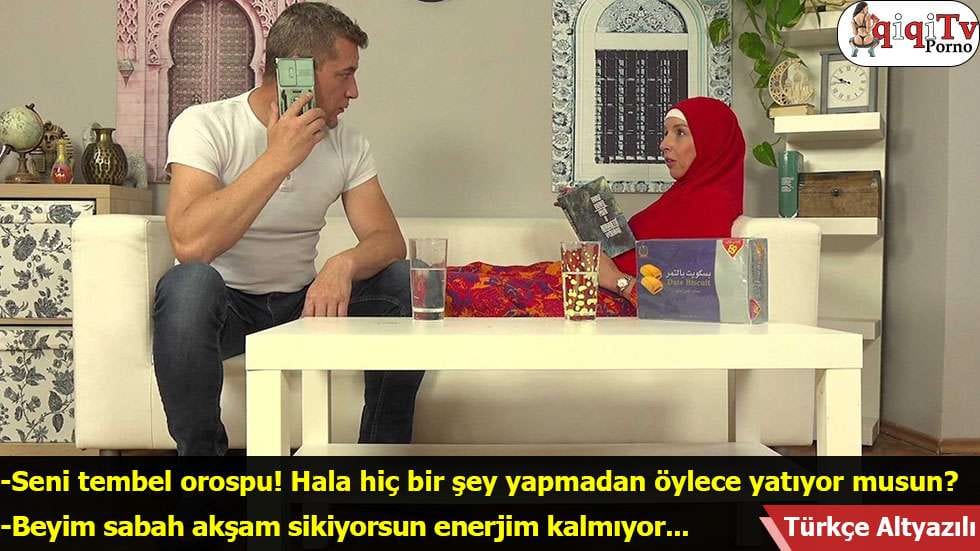 Kızlığını Yeni Bozduğu Türbanlı Fahişesini Eve Atıp Gerçek Zevki Tattırıyor